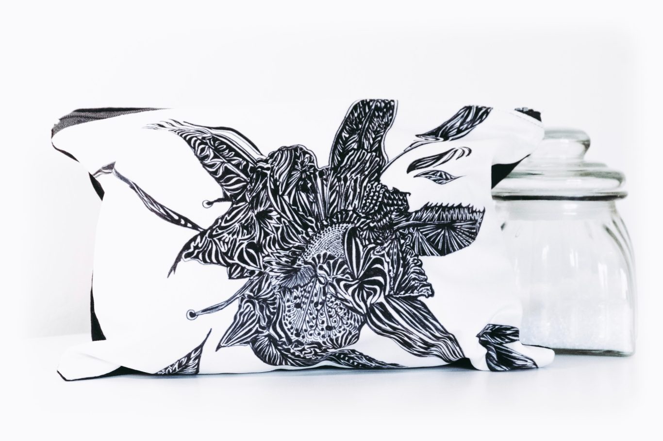 Velvet Rhododendron Designed Large Cosmetic Purse Purchase